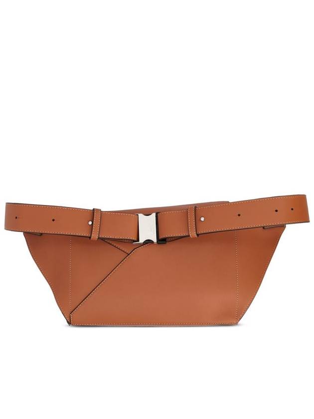 Puzzle Small Calfskin Belt Bag Tan - LOEWE - BALAAN 3