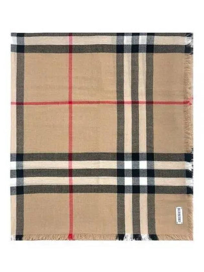 Vintage Check Wool Scarf Archive Beige - BURBERRY - BALAAN 2