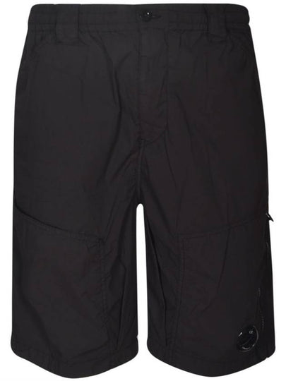 50 Fili Stretch Shorts Black - CP COMPANY - BALAAN 2