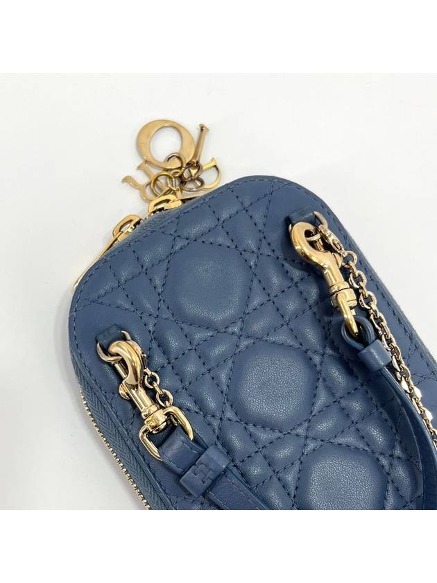 Cannage Lady Phone Holder Bag Cross S0872ONMJ - DIOR - BALAAN 9