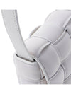 Cassette Intrecciato Padded Small Cross Bag White - BOTTEGA VENETA - BALAAN 9