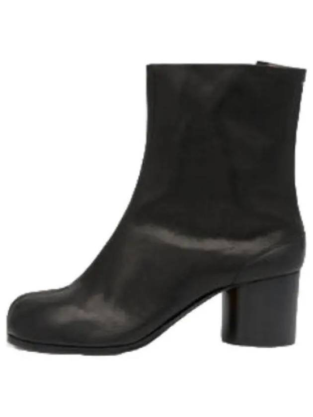 Tabi Vintage Leather Boots Black - MAISON MARGIELA - BALAAN 1