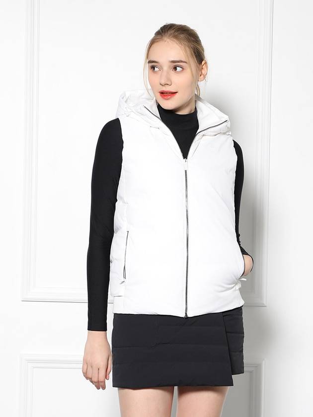 Women s casual hooded down vest HD4WVT002 - HOLIC&PLAY - BALAAN 4