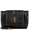 Nolita Lambskin Mini Bag Black - SAINT LAURENT - BALAAN 1