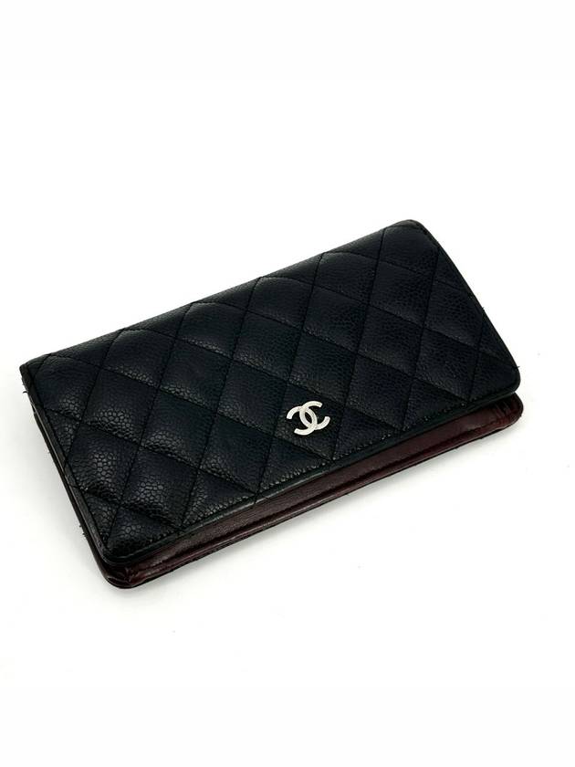 Classic caviar silver long wallet - CHANEL - BALAAN 2