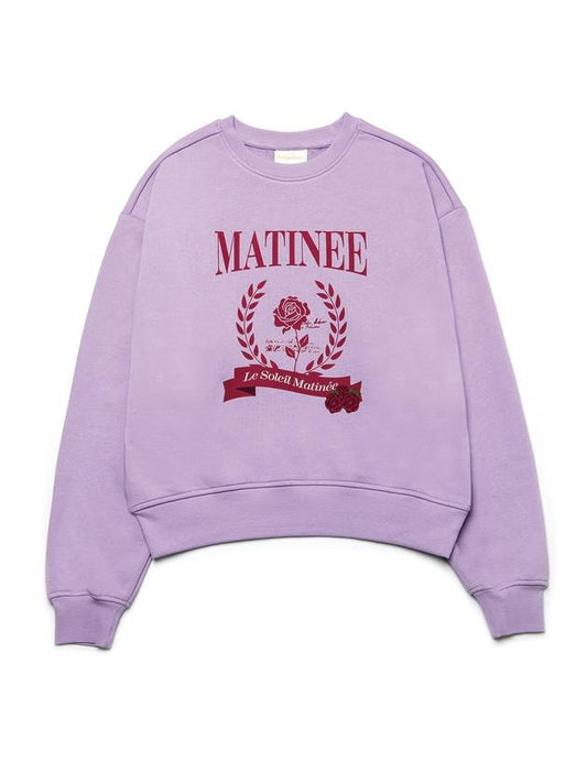 Brushed Options Matinee Classic Rose Sweat Shirts LAVENDER - LE SOLEIL MATINEE - BALAAN 2