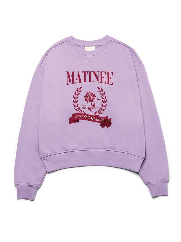 Brushed Options Matinee Classic Rose Sweat Shirts LAVENDER - LE SOLEIL MATINEE - BALAAN 1