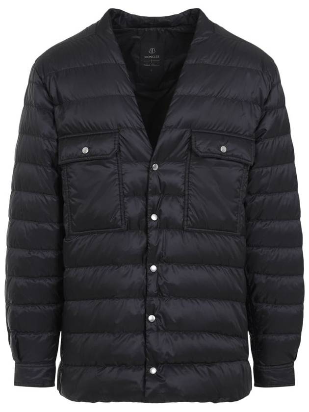 Rick Owens down shirt padded black - MONCLER - BALAAN 2