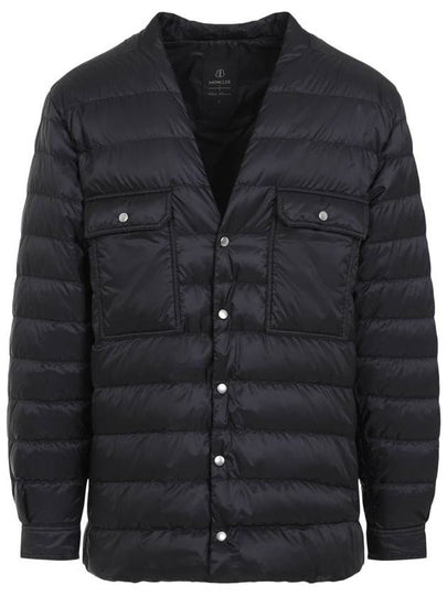 Rick Owens down shirt padded black - MONCLER - BALAAN 2