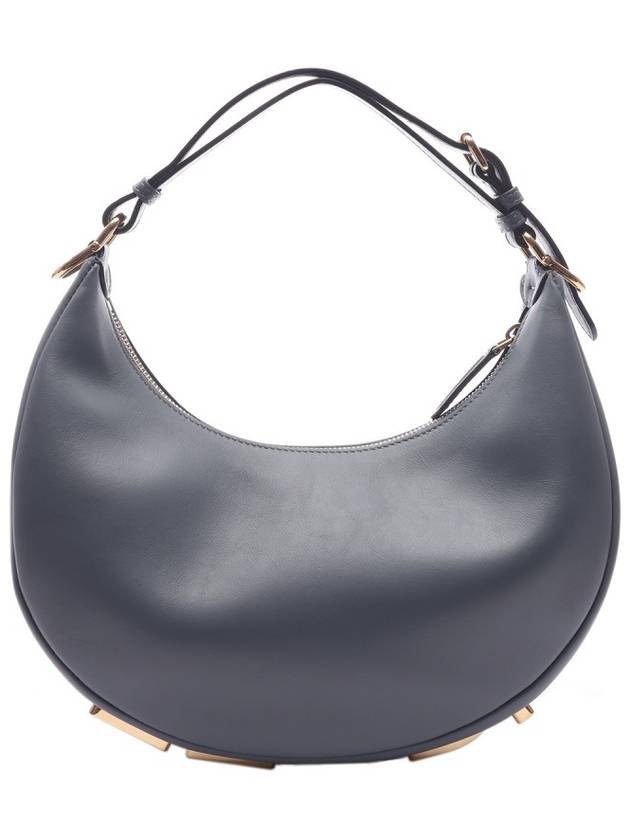 Fendigraphy Small Hobo Shoulder Bag Blue - FENDI - BALAAN 5