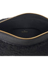 Pin Swing Teddy Shoulder Bag Black - DELVAUX - BALAAN 9