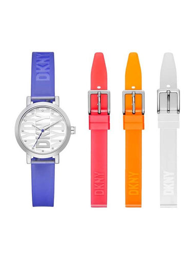 Strap Polyurethane Watches 4 Colors Set - DKNY - BALAAN 1