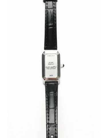 Gatsby's Last Line Watch Leather Bracelet - GAMAN - BALAAN 1