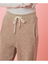 Terry Fleece Jogger Pants Mocha Beige - ETRE AU SOMMET - BALAAN 4