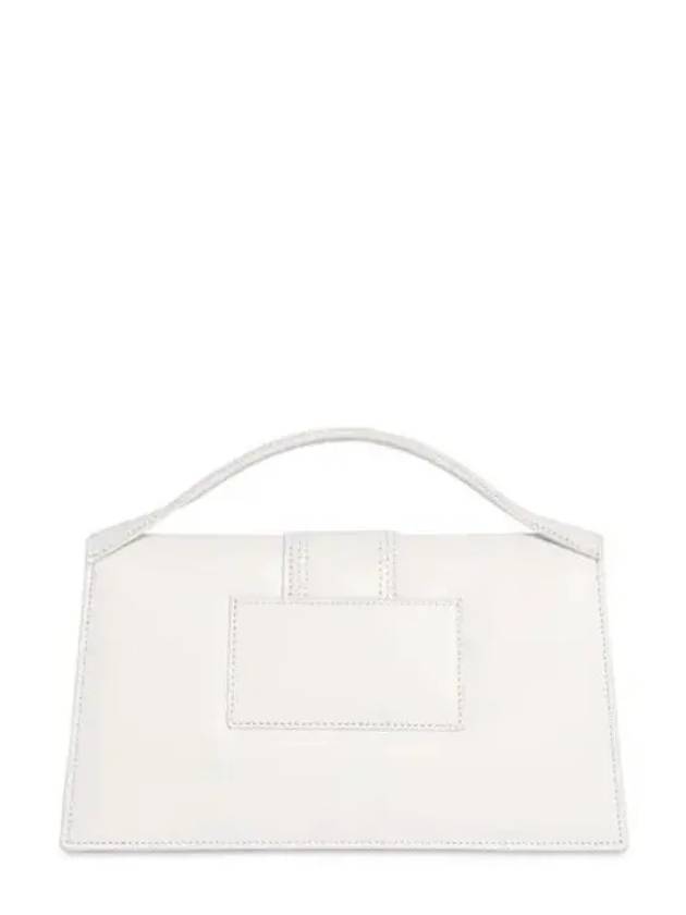 Le Grand Bambino Leather Tote Bag White - JACQUEMUS - BALAAN 5