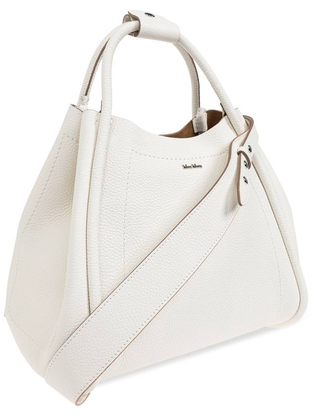 Max Mara Handbag 'Drummedmarine', Women's, White - MAX MARA - BALAAN 4