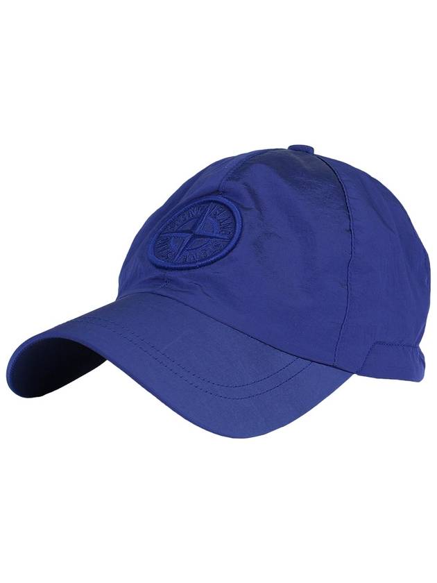 Nylon Metal Econyl Ball Cap Bright Blue - STONE ISLAND - BALAAN 4