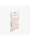 Back Logo Socks Ivory - PAUL SMITH - BALAAN 3