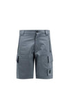 Metropolis Series Stretch Sateen Cargo Shorts Grey - CP COMPANY - BALAAN 2