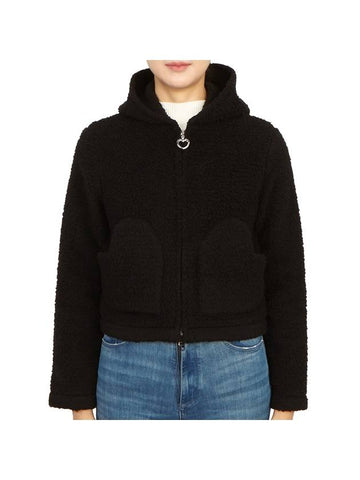 Women's Hooded Zip-up Cardigan 746476 TOQ11 1000 - BALENCIAGA - BALAAN 1