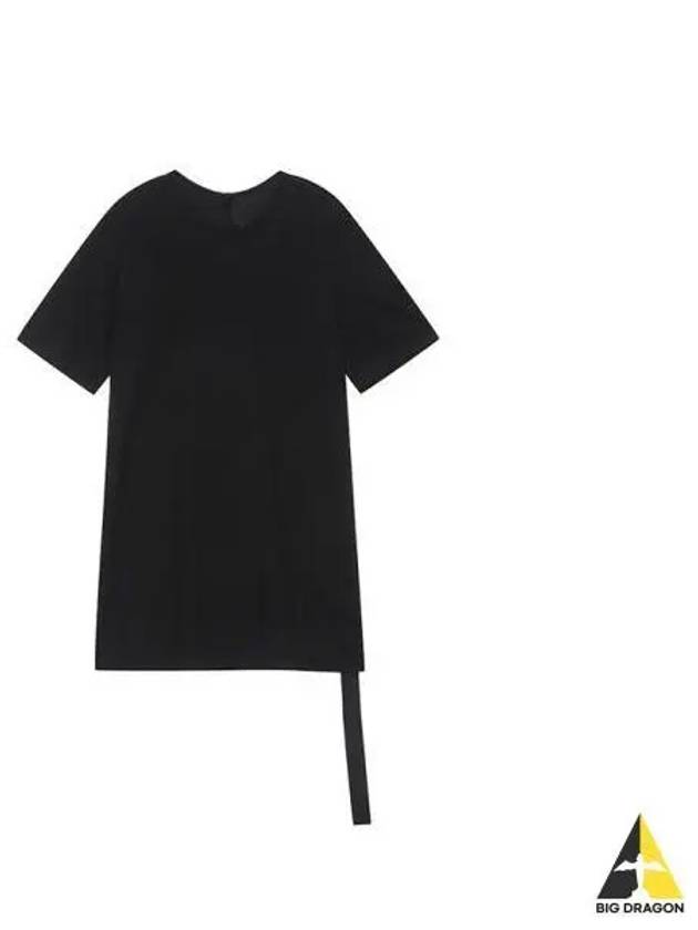 Rick Owens Dark Shadow Short Sleeve Black DU01C6250 - RICK OWENS - BALAAN 1