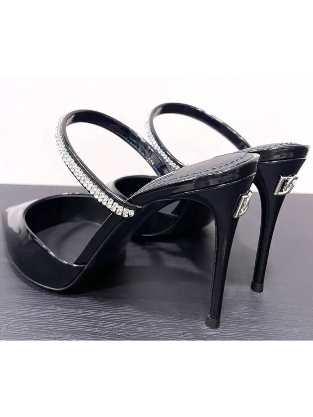 Crystal Mule Heel Black - DOLCE&GABBANA - BALAAN 4