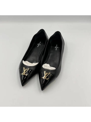 capucine flat ballerina black - LOUIS VUITTON - BALAAN 1