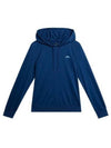 Women's Vice Hoodie Blue - J.LINDEBERG - BALAAN 2