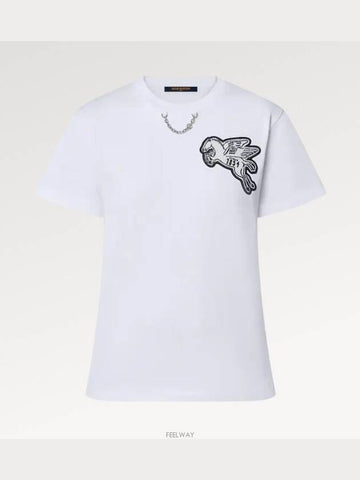 1AFZVW NEW Pegasus Patch T Shirt - LOUIS VUITTON - BALAAN 1