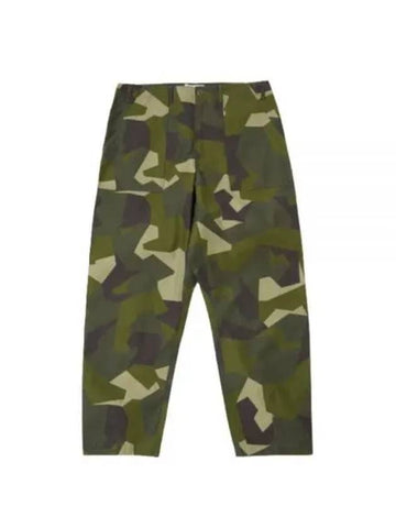 Universal Works DROP CROTCH FATIGUE PANT CAMO 28127 Pants - UNIVERSAL WORKS - BALAAN 1