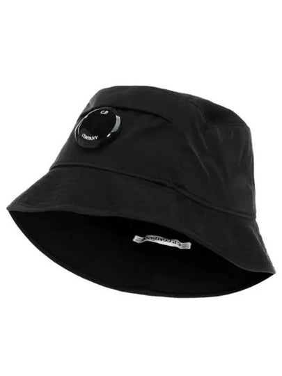 Lens Wappen Chrome R Bucket Hat Black - CP COMPANY - BALAAN 2