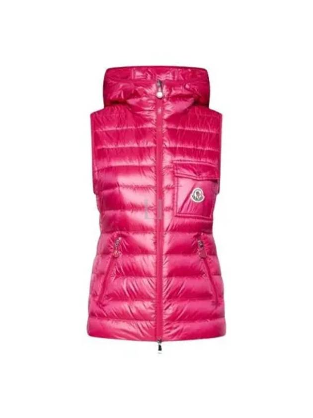 Glygos Down Vest Pink - MONCLER - BALAAN 2