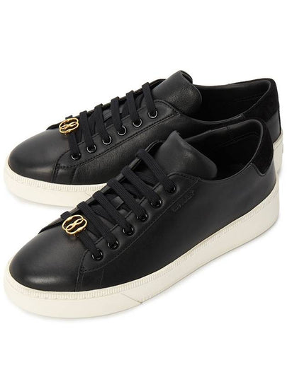 Ryver Leather Low-Top Sneakers Black - BALLY - BALAAN 2