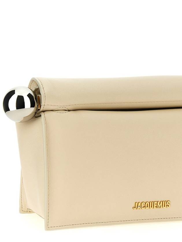 Jacquemus 'La Pochette Rond Carré' Clutch - JACQUEMUS - BALAAN 3