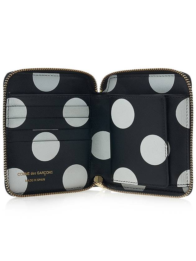 Pickup round dot half wallet SA2100GP POLKA DOT PRINT - COMME DES GARCONS - BALAAN 10