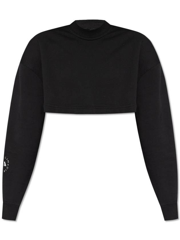 Stella McCartney True Casual Crop Sweatshirt IJ0565 - ADIDAS - BALAAN 2