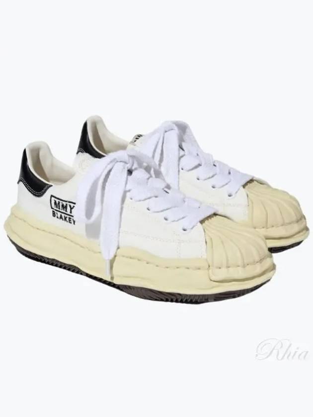 Blakey VL OG Sole Canvas Low-top Sneakers White - MIHARA YASUHIRO - BALAAN 2