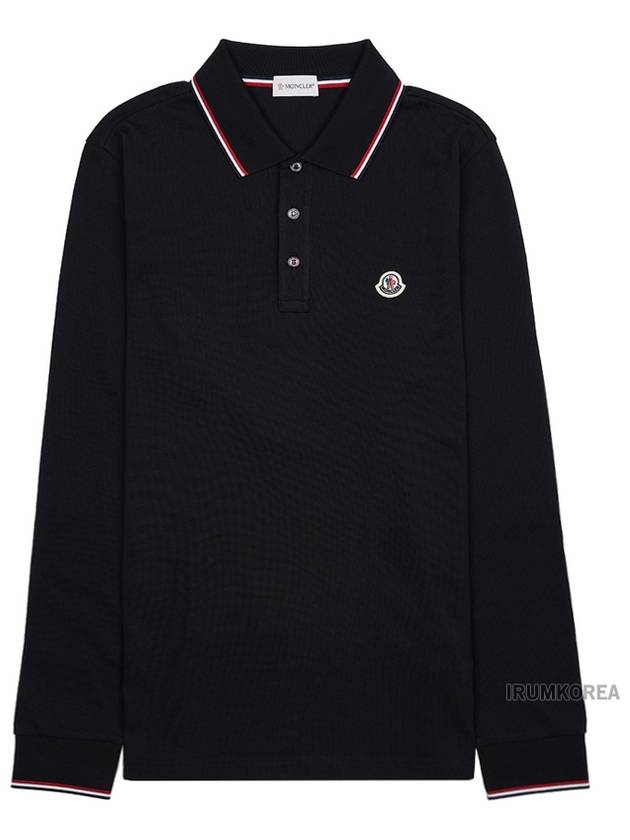 Men s Logo Patch Polo Shirt 8B70100 84556 999 - MONCLER - BALAAN 10