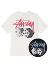 Roll the Dice T Shirt White Men - STUSSY - BALAAN 1