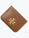 Eleanor Card Wallet Brown - TORY BURCH - BALAAN 2