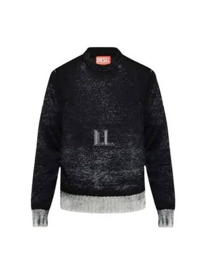 K Larence B Knit Top Black - DIESEL - BALAAN 2