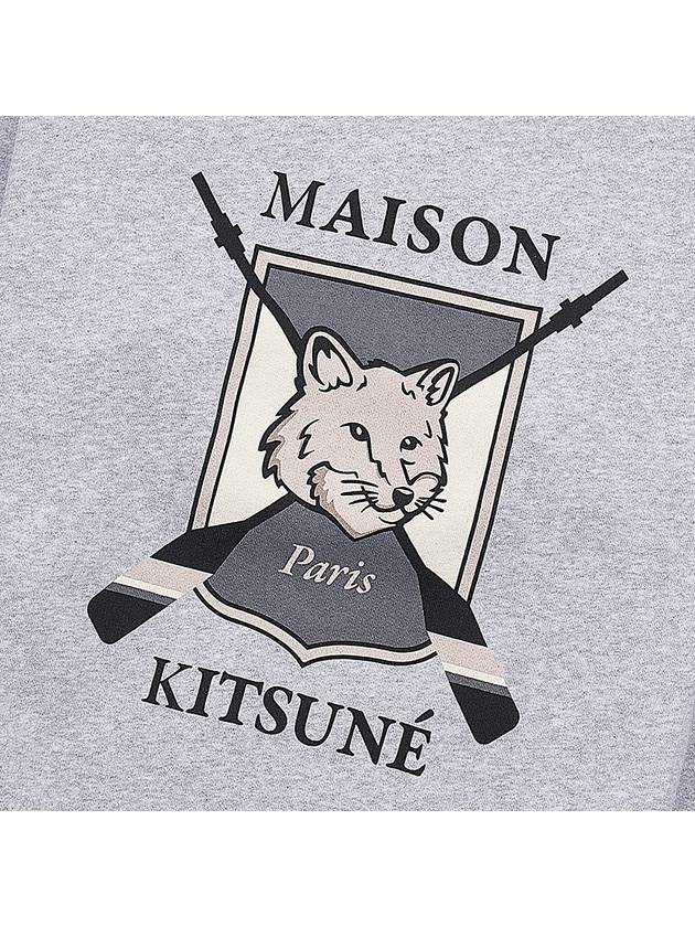 Maison Kitsune Women's College Fox Print Comfort Sweatshirt LW00306KM0307 LGM - MAISON KITSUNE - BALAAN 6