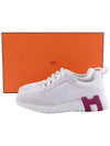 Bouncing Mesh Low Top Sneakers Blanc White - HERMES - BALAAN 3