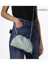 Intrecciato Mini Pouch Bag Grey - BOTTEGA VENETA - BALAAN 8