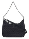 Jet Set Charm Logo Monogram Print Shoulder Bag Black - MICHAEL KORS - BALAAN 2