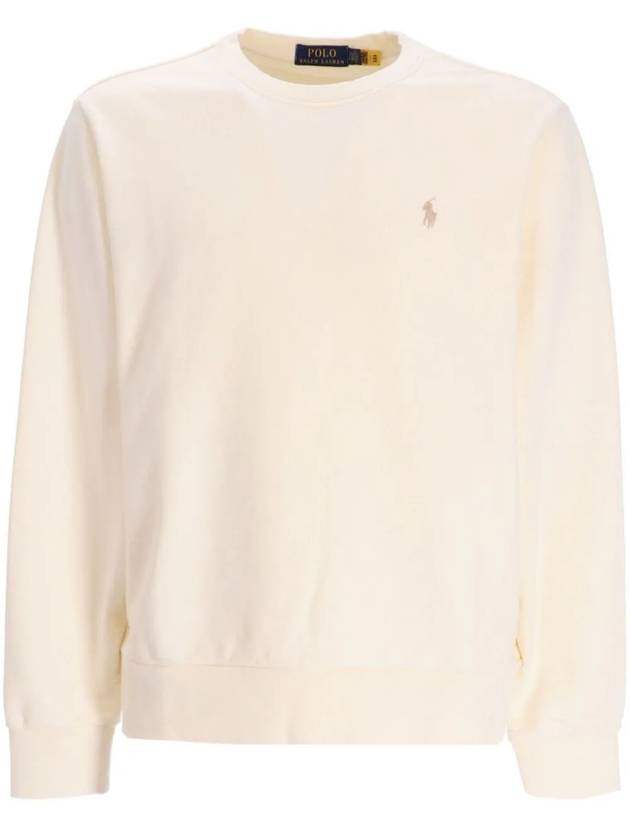 24 ss Cotton Sweatshirt 710916689003CLUBHOUSECREAM B0031020047 - POLO RALPH LAUREN - BALAAN 2