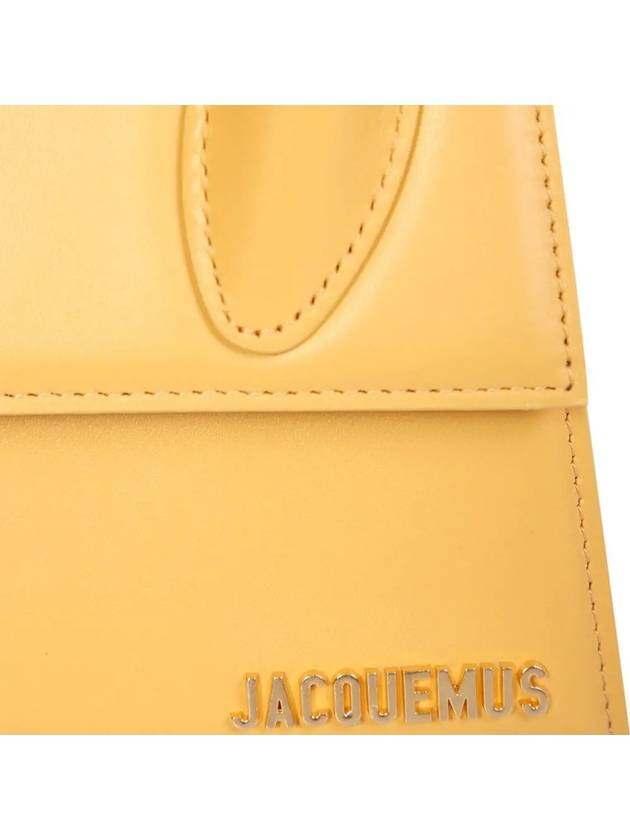 Le Chiquito Moyen Signature Mini Tote Bag Yellow - JACQUEMUS - BALAAN 5