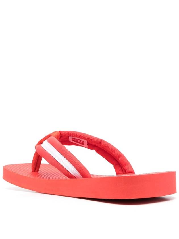 Sandals FD55MU090F5121 MEDIUM RED - KENZO - BALAAN 4