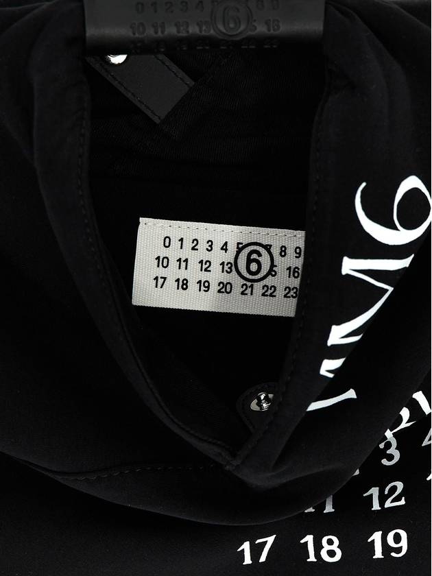 MM6 Logo Printing Tote Bag Black - MAISON MARGIELA - BALAAN 5