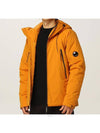 Men's Protech Lens Down Hooded Jacket Orange - CP COMPANY - BALAAN 5